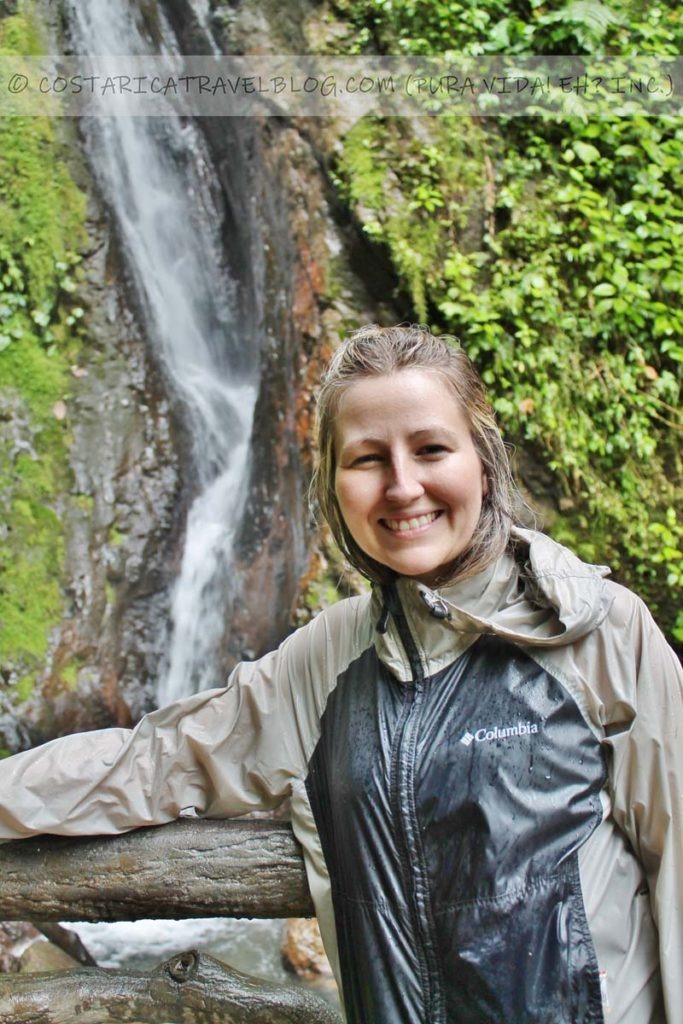 Nikki; Morpho Waterfall, Mistico Arenal Hanging Bridges Park
