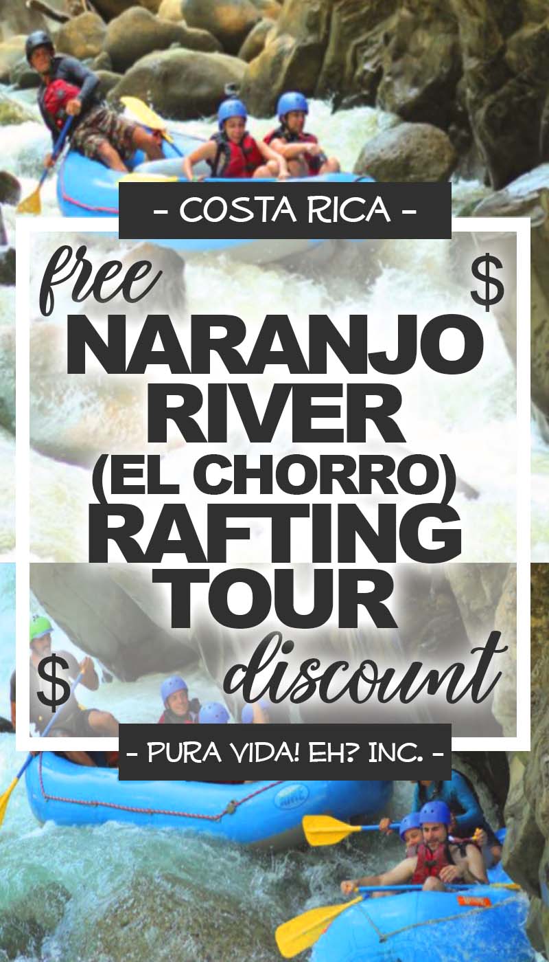 Naranjo River rafting tour