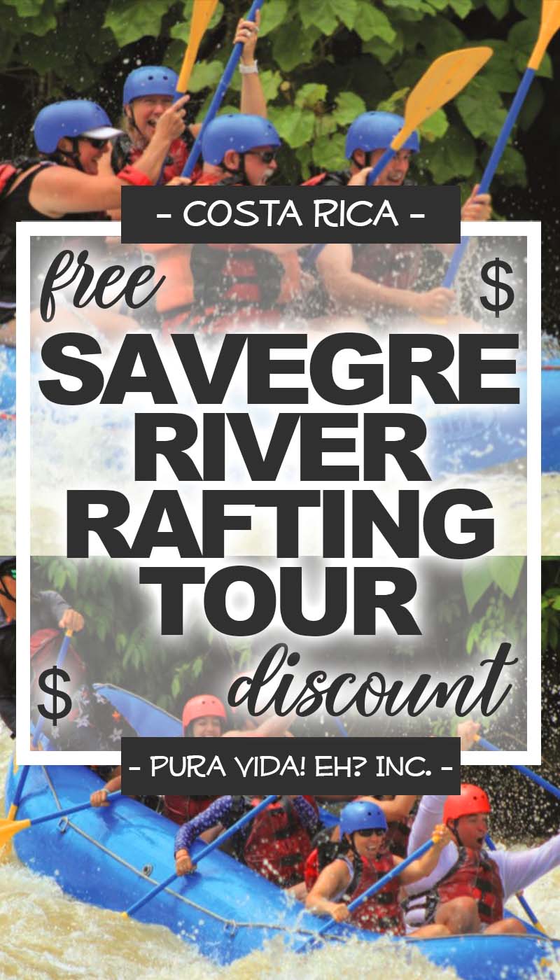 Savegre River rafting tour