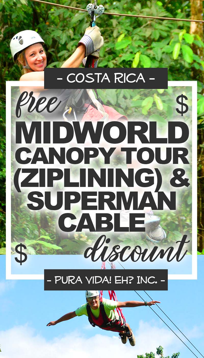 Midworld Costa Rica canopy tour and superman cable