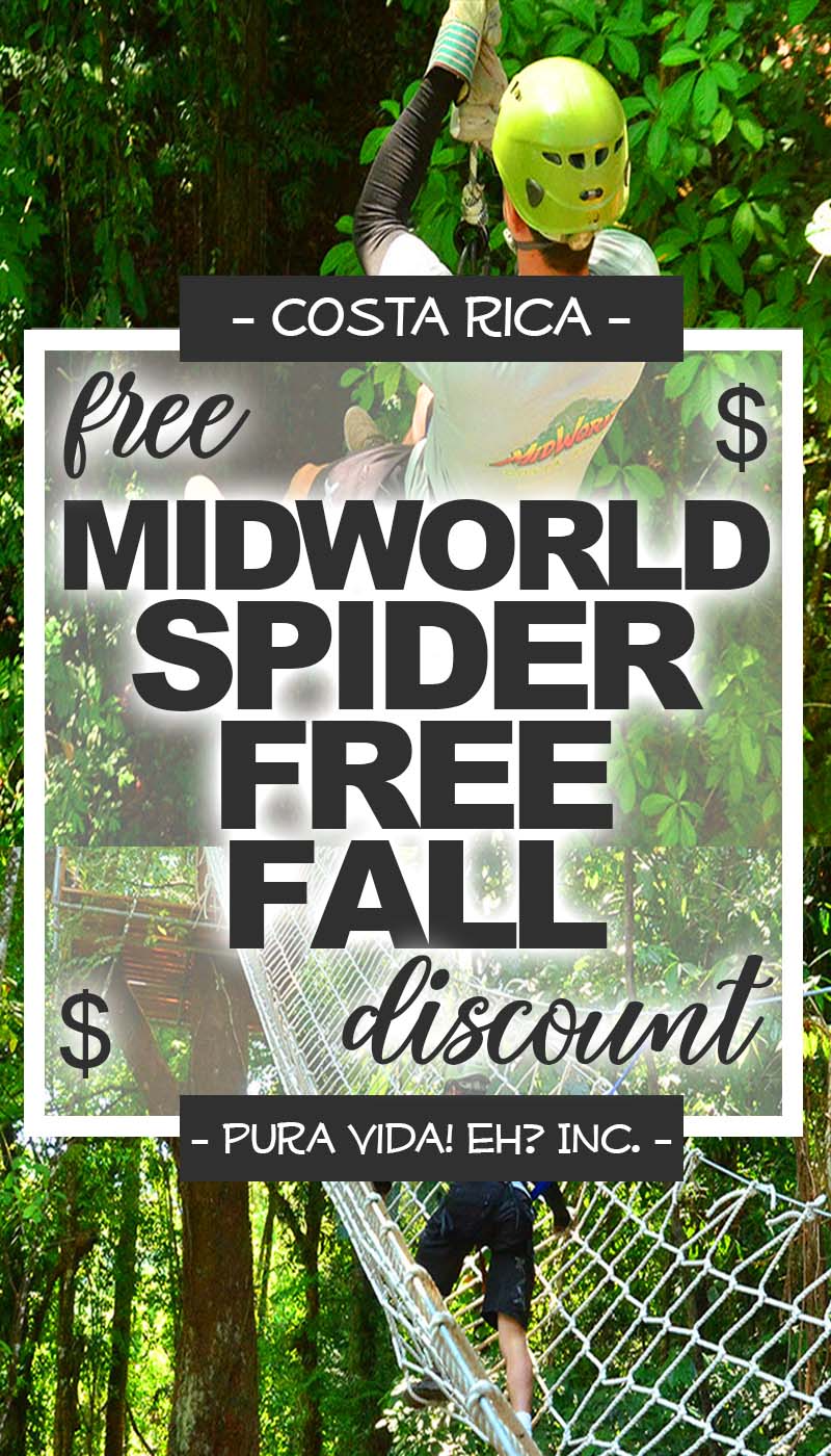 Midworld Costa Rica spider free fall