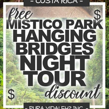 DISCOUNT: Mistico Night Walk (Arenal Hanging Bridges Night Tour) – Adult (From La Fortuna / Operated by the Mistico Park)