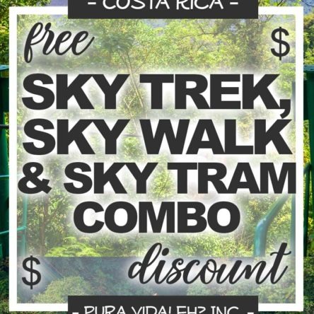 DISCOUNT: Arenal Sky Trek Canopy Tour (Ziplining) with Sky Tram Aerial Tram Ride and Sky Walk Hanging Bridges Tour (Guided) Combo – Adult (From La Fortuna / Operated by Sky Adventures)